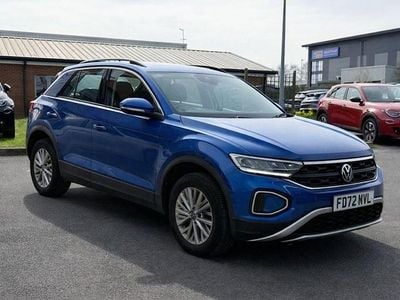 Used VW T-Roc Life 150 HP (110 kW) 2023 Blue SUV