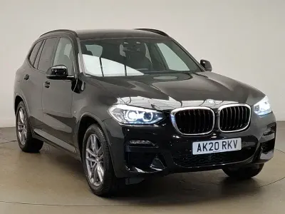 Used BMW X3 M Sport 184 HP (135 kW) 2020 Black SUV
