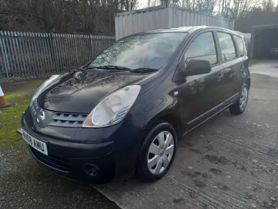 Used Nissan Note Visia 88 HP (64 kW) 2008 Black Hatchback