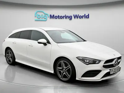 Used Mercedes CLA220 Shooting Brake AMG line 190 HP (139 kW) 2022 White Estate