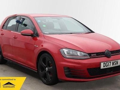 Red Used 2017 VW Golf VII GTI Hatchback | £13,500 (Fair price)
