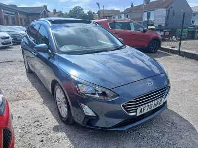 Used Ford Focus Titanium 150 HP (110 kW) 2020 Blue Estate