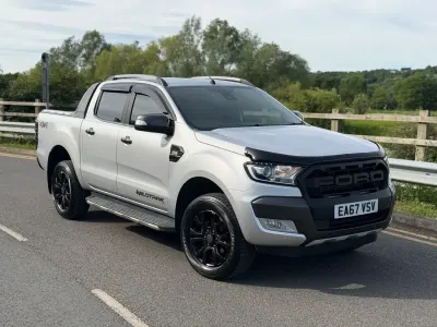 Begagnad Ford Ranger Wildtrack 200 HK (147 kW) 2017 Silver Pickup