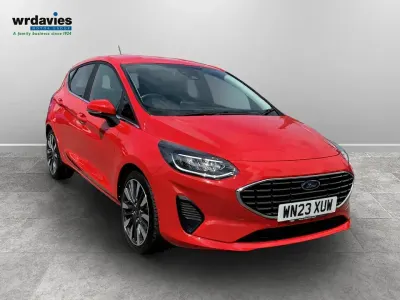 Used Ford Fiesta Titanium 2023 Race red Hatchback
