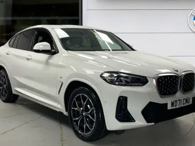 Used BMW X4 M Sport 187 HP (137 kW) 2021 White SUV