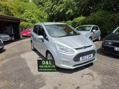 Used Ford B-MAX Zetec 105 HP (77 kW) 2013 Silver MPV