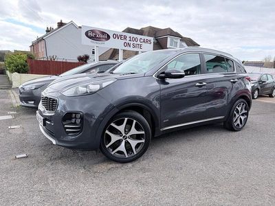 Used Kia Sportage GT-Line 136 HP (100 kW) 2016 Silver SUV