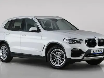 Used BMW X3 190 HP (139 kW) 2018 White SUV