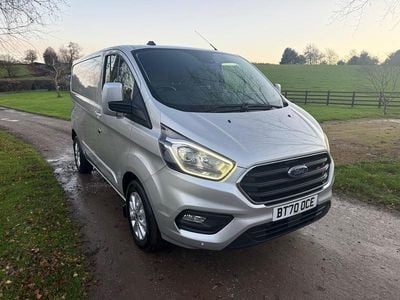 Silver Used 2020 Ford Transit Custom Limited Van | £10,995 (Fair price)