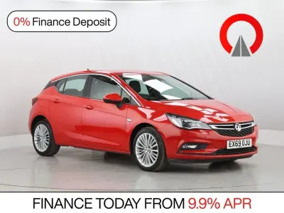 Używany Vauxhall Astra Elite 150 KM (110 kW) 2019 Czerwony Hatchback