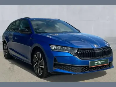 Used Skoda Octavia SportLine 147 HP (108 kW) 2025 Blue Estate