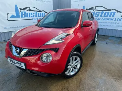 Used Nissan Juke Acenta 110 HP (80 kW) 2015 Red SUV