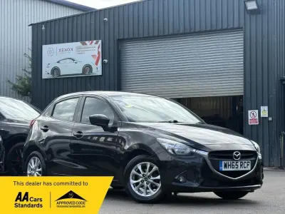 Used Mazda 2 90 HP (66 kW) 2016 Black Hatchback