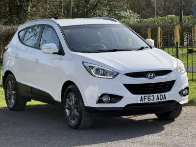 Used Hyundai ix35 SE 115 HP (84 kW) 2013 White SUV
