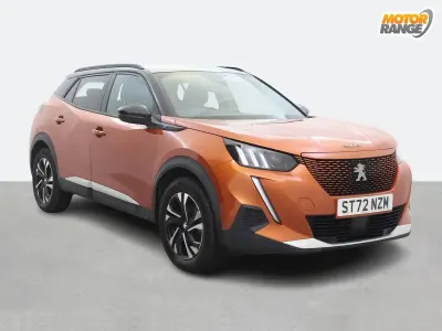 Used Peugeot e-2008 GTi 100 kW (136 HP) 2023 Orange SUV