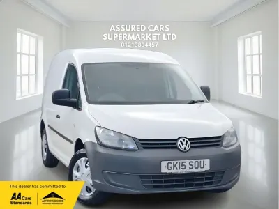 Begagnad VW Caddy Startline 102 HK (75 kW) 2015 Vit Minibuss