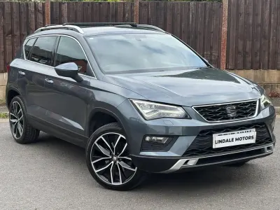 Begagnad Seat Ateca 4Drive 190 HK (139 kW) 2017 Grå SUV