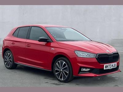 Used Skoda Fabia Monte Carlo 110 HP (80 kW) 2023 Exclusive paint  velvet red Hatchback