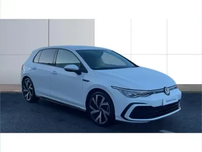 Used VW Golf VIII R-line 147 HP (108 kW) 2022 White Hatchback