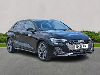 Used Audi A3 Sportback Black Edition 150 HP (110 kW) 2026 Black Hatchback