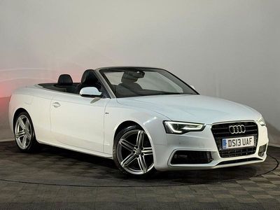 White Used 2013 Audi A5 Cabriolet S-Line Cabriolet | £4,995 (Fair price)