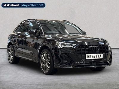 Used Audi Q3 Black Edition 150 HP (110 kW) 2025 Black SUV