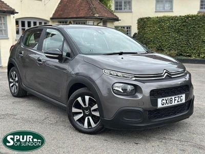Used Citroën C3 Feel 2018 Grey Hatchback