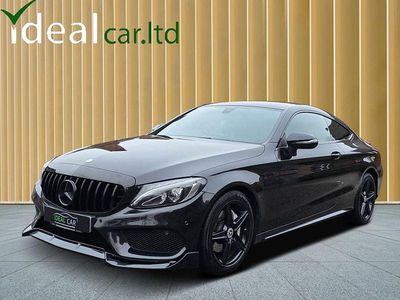 Used Mercedes C220 AMG line 2016 Black Coupe