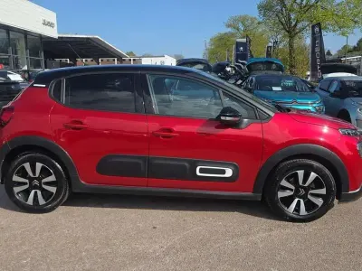 Used Citroën C3 PureTech 82 HP (60 kW) 2024 Red Hatchback