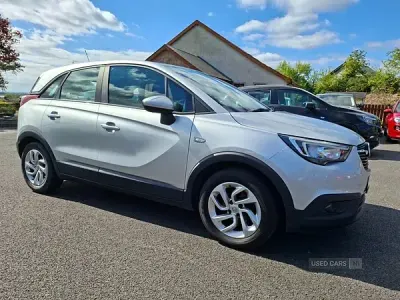 Used Vauxhall Crossland X 81 HP (59 kW) 2019 Silver SUV