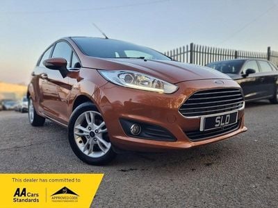 Used Ford Fiesta Zetec 2015 Brown
