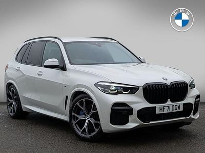 White Used 2021 BMW X5 M Sport SUV | £41,653 (Super price)