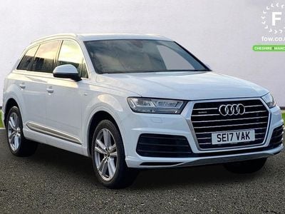 Used Audi Q7 S-Line 218 HP (160 kW) 2017 White SUV
