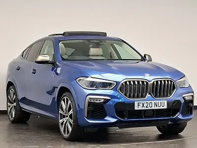 Used BMW X6 Comfort Edition 400 HP (294 kW) 2020 Blue SUV