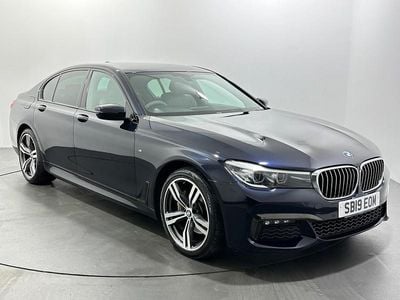 Black Used 2019 BMW 730 M Sport Sedan | £20,902 (Fair price)