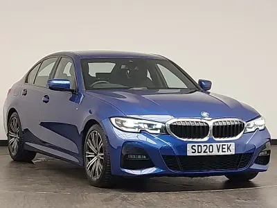 Used BMW 320e M Sport 190 HP (139 kW) 2020 Blue Sedan