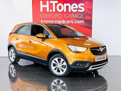 Used Vauxhall Crossland X S 130 HP (95 kW) 2019 Orange SUV