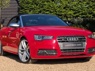 Used Audi A5 Cabriolet 333 HP (244 kW) 2015 Red Cabriolet