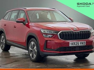 Used Skoda Kodiaq SE 110 HP (80 kW) 2025 Velvet red metallic SUV