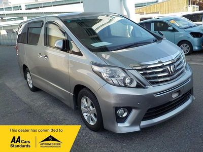 Silver Used 2013 Toyota Alphard MPV | £15,499