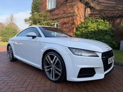 Used Audi TT S-Line 180 HP (132 kW) 2017 White Coupe