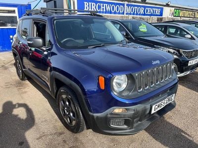 Used Jeep Renegade Sport 110 HP (80 kW) 2015 Blue SUV