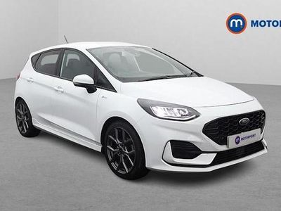 Second-hand Ford Fiesta ST-Line 125 CP (91 kW) 2021 Alb Hatchback