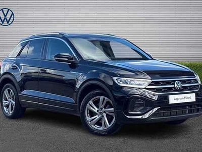 Used VW T-Roc R-line 150 HP (110 kW) 2022 Black SUV