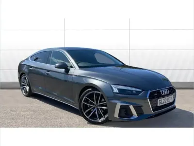 Usado Audi A5 Sportback S-Line 200 CV (147 kW) 2022 Gris Utilitario