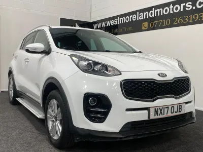 Used Kia Sportage 130 HP (95 kW) 2017 White SUV
