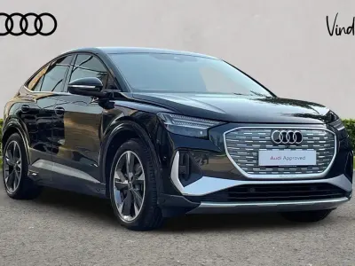 Used Audi Q4 e-tron S-Line 219 kW (299 HP) 2024 Black SUV