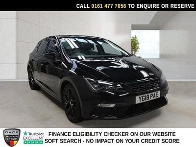 Used Seat Leon FR 125 HP (91 kW) 2018 Black Hatchback