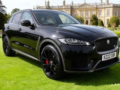 Used Jaguar F-Pace SVR 550 HP (404 kW) 2020 Black SUV