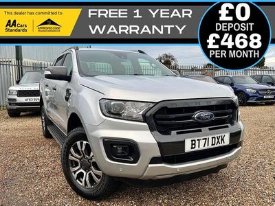 Used Ford Ranger Wildtrack 2021 Silver Pickup